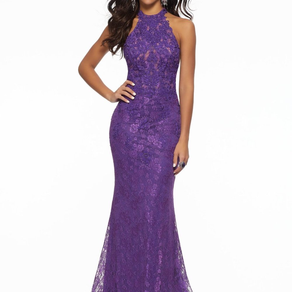 Beaded Lace Stretch Lace 43124